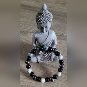 Semi-Precious Stone Beaded Bracelet